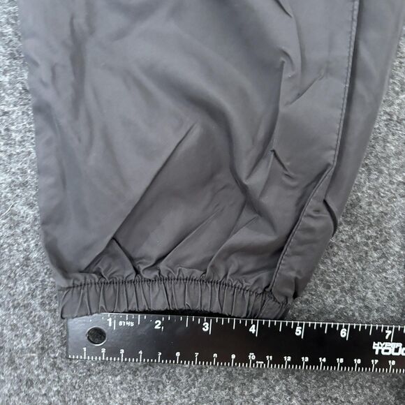 Vintage Nike Pants Mens XL Black Track Warm Up Joggers Ankle Zip Drawstring - Picture 8 of 13